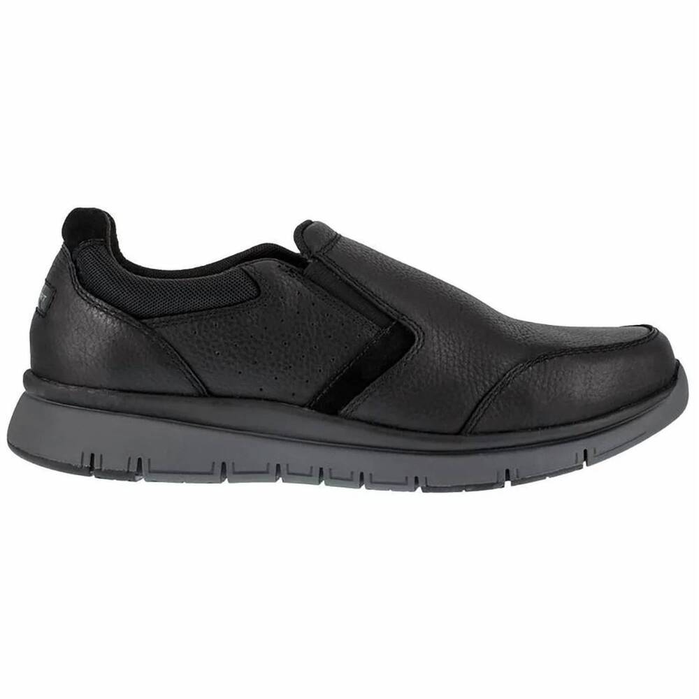 NEW ROCKPORT men's primetime casuals work shoe in black